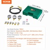 image:imageHydraulic Pressure Test Kit 250400600bar 3 Gauges 11 Test Couplings 3 Test Hoses Excavator Hydraulic Test Gauge Set with Portable Carrying Case for Excavator Tractors Construction Machinery  Excavator Hydraulic Test Gauge Set with Portable Carrying Case for Excavator Tractors Compressors Construction Machinery3 Gauges 6 Test Couplings