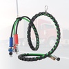 image:imageVEVOR 12FT Semi Truck Air Lines Kit 3in1 Air Hoses amp ABS Power Line for Semi Truck Trailer Tractor 7Way Plug Electrical Cord Cable and Rubber Air Lines Hose Assembly Kit with Hook amp Teflon Tapewith Glad Hands