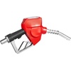 image:imageVEVOR 15 Inch Barb Automatic Fuel Nozzle with Swivel Max Flow Rate 37 GPM Auto Shut Off Diesel Gas Pump Nozzle with 3Speed Trigger Lock amp 15 Inch OD40 mm Spout for Gasoline Diesel KeroseneRed
