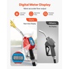 image:imageVEVOR 15 Inch Barb Automatic Fuel Nozzle with Swivel Max Flow Rate 37 GPM Auto Shut Off Diesel Gas Pump Nozzle with 3Speed Trigger Lock amp 15 Inch OD40 mm Spout for Gasoline Diesel KeroseneRed