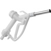 image:imageVEVOR 15 Inch Barb Automatic Fuel Nozzle with Swivel Max Flow Rate 37 GPM Auto Shut Off Diesel Gas Pump Nozzle with 3Speed Trigger Lock amp 15 Inch OD40 mm Spout for Gasoline Diesel KeroseneWhite