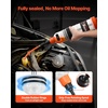 image:imageVEVOR 1500CC Fluid Extractor Manual Automotive Fluid Pump Extractor Oil Syringe with Long Hose and Extension Tubes Easy Oil Change Suction Pump for Lawn Mowers Cars Ships Golf Carts Motorcycles1500CC