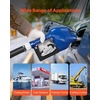image:imageVEVOR 34Inch Barb Diesel Exhaust Fluid Nozzle Max Flow Rate 116 GPM Auto Shut Off Dispenser Nozzle with 3Speed Trigger Lock amp 34Inch OD19 mm Spout Used for Urea Industrial Fluids Blue12 Fuel Nozzle