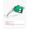 image:imageVEVOR 34Inch Barb Diesel Exhaust Fluid Nozzle Max Flow Rate 116 GPM Auto Shut Off Dispenser Nozzle with 3Speed Trigger Lock amp 34Inch OD19 mm Spout Used for Urea Industrial Fluids Blue1 Fuel Nozzle