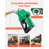 image:imageVEVOR 34Inch NPT Automatic Fuel Nozzle with Swivel Max Flow Rate 118 GPM Auto Shut Off Diesel Gas Pump Nozzle with 3Speed Trigger Lock amp 078 in OD20 mm Spout for Gasoline Diesel KeroseneGreen