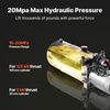 image:imageVEVOR 8 Quart Hydraulic Power Unit Double Acting Dump Trailer Pump 3200 PSI Max Relief Pressure amp 091 GPM Flow Rate DC 12V Hydraulic Pump with Metal Reservoir for Dump Trailer Car Lifting