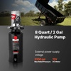 image:imageVEVOR 8 Quart Hydraulic Power Unit Double Acting Dump Trailer Pump 3200 PSI Max Relief Pressure amp 091 GPM Flow Rate DC 12V Hydraulic Pump with Metal Reservoir for Dump Trailer Car Lifting