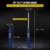 image:imageVEVOR 8Ton Hydraulic Long Ram Jack Engine Hoist Cylinder with Air Pump amp Single Piston Clevis Base Cylinder for Engine Lifts GarageShop Cranes Mechanical amp Farm ApplicationsBlue