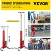 image:imageVEVOR 8Ton Hydraulic Long Ram Jack Engine Hoist Cylinder with Air Pump amp Single Piston Clevis Base Cylinder for Engine Lifts GarageShop Cranes Mechanical amp Farm ApplicationsRed