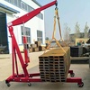 image:imageVEVOR 8Ton Hydraulic Long Ram Jack Engine Hoist Cylinder with Air Pump amp Single Piston Clevis Base Cylinder for Engine Lifts GarageShop Cranes Mechanical amp Farm ApplicationsRed