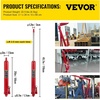 image:imageVEVOR 8Ton Hydraulic Long Ram Jack Engine Hoist Cylinder with Air Pump amp Single Piston Clevis Base Cylinder for Engine Lifts GarageShop Cranes Mechanical amp Farm ApplicationsRed