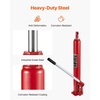 image:imageVEVOR 8Ton Hydraulic Long Ram Jack Engine Hoist Cylinder with Air Pump amp Single Piston Clevis Base Cylinder for Engine Lifts GarageShop Cranes Mechanical amp Farm ApplicationsRed