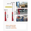image:imageVEVOR 8Ton Hydraulic Long Ram Jack Engine Hoist Cylinder with Air Pump amp Single Piston Clevis Base Cylinder for Engine Lifts GarageShop Cranes Mechanical amp Farm ApplicationsRed