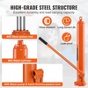 image:imageVEVOR 8Ton Hydraulic Long Ram Jack Engine Hoist Cylinder with Air Pump amp Single Piston Clevis Base Cylinder for Engine Lifts GarageShop Cranes Mechanical amp Farm ApplicationsOrange