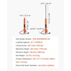 image:imageVEVOR 8Ton Hydraulic Long Ram Jack Engine Hoist Cylinder with Air Pump amp Single Piston Clevis Base Cylinder for Engine Lifts GarageShop Cranes Mechanical amp Farm ApplicationsOrange