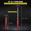 image:imageVEVOR 8Ton Hydraulic Long Ram Jack Engine Hoist Cylinder with Air Pump amp Single Piston Clevis Base Cylinder for Engine Lifts GarageShop Cranes Mechanical amp Farm ApplicationsRed