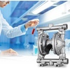 image:imageVEVOR AirOperated Double Diaphragm Pump 12 in Inlet amp Outlet Stainless Steel Body 88 GPM amp Max 120PSI PTFE Diaphragm Pneumatic Transfer Pump for Petroleum Diesel Oil amp Low Viscosity Fluids