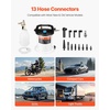 image:imageVEVOR Brake Bleeder Kit 3L Brake Fluid Extractor with 1L Siphon Refilling Bottle amp 13 Hose Connectors Complete Brake Fluid Bleeder Kit with Extended Silicone Hose amp Handle Fit for Most Vehicles