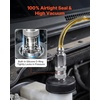 image:imageVEVOR Brake Bleeder Kit 3L Manual Brake Fluid Bleeding Kit with 1L Waste Bottle amp 4 Master Cylinder Adapters OnePerson Professional Brake Fluid Pressure Bleeder for Most Vehicles