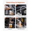 image:imageVEVOR Brake Bleeder Kit 3L Manual Brake Fluid Bleeding Kit with 1L Waste Bottle amp 5 Master Cylinder Adapters OnePerson Professional Brake Fluid Pressure Bleeder for Most Vehicles