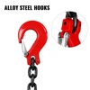 image:imageVEVOR Chain Sling 38inch x 5ft DoubleLeg Lifting Chains with Grab Hooks 4ton Capacity Lifting Slings G80 Alloy Steel DoubleLeg Slings516 Inch x 5 FT