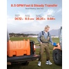 image:imageVEVOR DEF Transfer Pump 8 GPM Diaphragm Irrigation Self Priming Electric Water Pump for Diesel Exhaust Fluid Automotive Urea Oil 110V 220W 2625 ft Lift for Liquid Transportation RefuelingPump Kit with 58 Gallon Tank