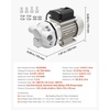 image:imageVEVOR DEF Transfer Pump 8 GPM Diaphragm Irrigation Self Priming Electric Water Pump for Diesel Exhaust Fluid Automotive Urea Oil 110V 220W 2625 ft Lift for Liquid Transportation RefuelingPump