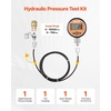 image:imageVEVOR Digital Hydraulic Pressure Gauge 010000 PSI 0700 Bar Hydraulic Pressure Sensor Manometer Tester with 14 inch NPT Base Entry for Excavator Construction Machinery Stainless Steel HousingOrange
