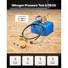 image:imageVEVOR Digital Hydraulic Pressure Gauge 010000 PSI 0700 Bar Hydraulic Pressure Sensor Manometer Tester with 14 inch NPT Base Entry for Excavator Construction Machinery Stainless Steel HousingBlue