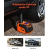image:imageVEVOR Electric Car Jack Wireless 5 Tons Cordless Remote Control Hydraulic Electric Jack LED Light Hydraulic Repair Tool 135360mm Lifting Range for SUV MPV Sedan Truck Repair5T  Cordless Remote  Battery1