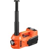 image:imageVEVOR Electric Car Jack Wireless 5 Tons Cordless Remote Control Hydraulic Electric Jack LED Light Hydraulic Repair Tool 135360mm Lifting Range for SUV MPV Sedan Truck Repair5T with Wrench  Appearance Update