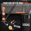 image:imageVEVOR Fuel Transfer Pump 12V DC 10 GPM Portable Diesel Transfer Pump Kit with Auto ShutOff Nozzle Discharge Hose Overheat Protection Power Cable ExplosionProof for Gasoline Diesel Kerosene12V 10GPM with Carry Case