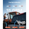image:imageVEVOR Fuel Transfer Pump 12V DC 10 GPM Portable Diesel Transfer Pump Kit with Auto ShutOff Nozzle Discharge Hose Overheat Protection Power Cable ExplosionProof for Gasoline Diesel Kerosene12V 15GPM Gear Design