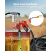 image:imageVEVOR Fuel Transfer Pump 12V DC 10 GPM Portable Diesel Transfer Pump Kit with Auto ShutOff Nozzle Discharge Hose Overheat Protection Power Cable ExplosionProof for Gasoline Diesel Kerosene12V 10GPM with Filter