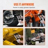 image:imageVEVOR Grease Gun 8000 PSI High Pressure Heavy Duty Pistol Grip Grease Gun Kit with 14 oz Capacity Includes 18Inch Flex Hose 1 Extension Rigid Pipe and 1 Sharp Type Nozzle for Automotive MarineCheckered