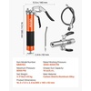 image:imageVEVOR Grease Gun 8000 PSI High Pressure Heavy Duty Pistol Grip Grease Gun Kit with 14 oz Capacity Includes 18Inch Flex Hose 1 Extension Rigid Pipe and 1 Sharp Type Nozzle for Automotive MarineGeometric