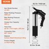 image:imageVEVOR Grease Gun 8000 PSI High Pressure Heavy Duty Pistol Grip Grease Gun Kit with 14 oz Capacity Includes 18Inch Flex Hose 1 Extension Rigid Pipe and 1 Sharp Type Nozzle for Automotive MarineCheckered