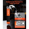 image:imageVEVOR Grease Gun 8000 PSI High Pressure Heavy Duty Pistol Grip Grease Gun Kit with 14 oz Capacity Includes 18Inch Flex Hose 1 Extension Rigid Pipe and 1 Sharp Type Nozzle for Automotive MarineHerringbone