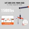 image:imageVEVOR Hydraulic Engine Hoist with Lever 2 Ton4400 LBS HeavyDuty Cherry Picker Shop Crane Foldable Engine Crane and Engine Hoist Leveler for Auto Repair Motors Weights Lifting Loading
