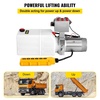 image:imageVEVOR Hydraulic Power Unit 6 Quart 6 Way Hydraulic Pump Double Acting Hydraulic Power Unit 12V DC Dump Trailer Car Remote with Plastic Oil Reservoir Plastic Double ActingDouble Acting