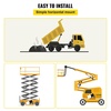 image:imageVEVOR Hydraulic Power Unit 6 Quart 6 Way Hydraulic Pump Double Acting Hydraulic Power Unit 12V DC Dump Trailer Car Remote with Plastic Oil Reservoir Plastic Double ActingDouble Acting