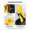 image:imageVEVOR Low Profile Floor Jack 2 Ton 4400 lbs Capacity Steel Racing Floor Jack with Stands Single Piston Quick Lift Pump Hydraulic Trolley Car Lift for Compact SUVs Lifting Range 51122 Inches