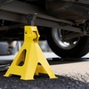 image:imageVEVOR Low Profile Floor Jack 2 Ton 4400 lbs Capacity Steel Racing Floor Jack with Stands Single Piston Quick Lift Pump Hydraulic Trolley Car Lift for Compact SUVs Lifting Range 51122 Inches