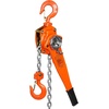 image:imageVEVOR Manual Lever Chain Hoist 112 Ton 3300 lbs Capacity 10 FT Come Along G80 Galvanized Carbon Steel with Weston DoublePawl BrakeAuto Chain Leading amp 360 Rotation Hook for Garage Factory DockOrange