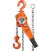 image:imageVEVOR Manual Lever Chain Hoist 112 Ton 3300 lbs Capacity 10 FT Come Along G80 Galvanized Carbon Steel with Weston DoublePawl BrakeAuto Chain Leading amp 360 Rotation Hook for Garage Factory DockOrange