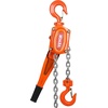 image:imageVEVOR Manual Lever Chain Hoist 112 Ton 3300 lbs Capacity 10 FT Come Along G80 Galvanized Carbon Steel with Weston DoublePawl BrakeAuto Chain Leading amp 360 Rotation Hook for Garage Factory DockOrange
