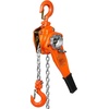image:imageVEVOR Manual Lever Chain Hoist 112 Ton 3300 lbs Capacity 10 FT Come Along G80 Galvanized Carbon Steel with Weston DoublePawl BrakeAuto Chain Leading amp 360 Rotation Hook for Garage Factory DockOrange