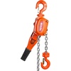 image:imageVEVOR Manual Lever Chain Hoist 112 Ton 3300 lbs Capacity 10 FT Come Along G80 Galvanized Carbon Steel with Weston DoublePawl BrakeAuto Chain Leading amp 360 Rotation Hook for Garage Factory DockOrange
