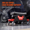 image:imageVEVOR Mechanic Stool 300 LBS Capacity Garage Stool Gift for Men Heavy Duty Rolling Mechanics Seat with Three Slide Out Tool Trays and Drawer Tools for Automotive Auto Repair  Auto Repair Heavy Duty Plastic Rolling Mechanics Seat with Cushion Three Slide Out Tool Trays and Drawer for Automotive