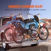 image:imageVEVOR Motorcycle Carrier 2Bike 600 LBS Aluminum Motorcycle Carrier Hitch Mount Loading Ramp Scooter Dirt Bike Trailer Hauler Ratchet Straps and Stabilizer for Car Truck with 2 Hitch Receiver47in Ramp